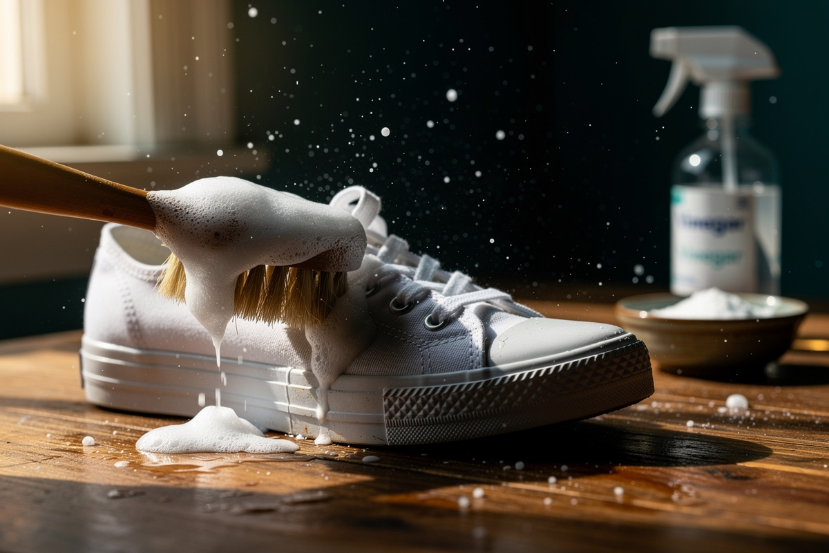 Comment nettoyer une basket blanche sans l’abîmer ?