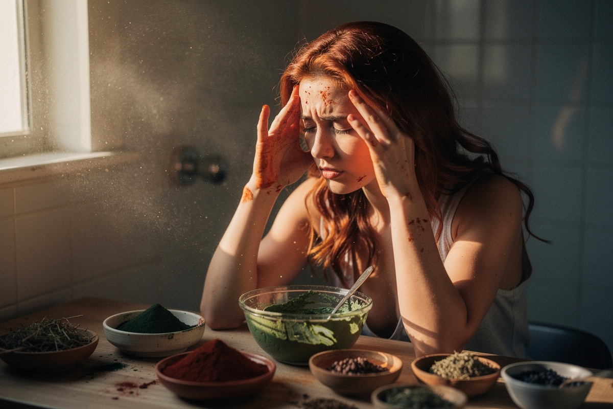 Maux de tête après coloration végétale : causes et solutions