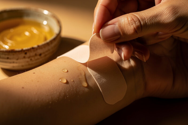 Comment enlever la colle d’un pansement sur la peau sans douleur ?