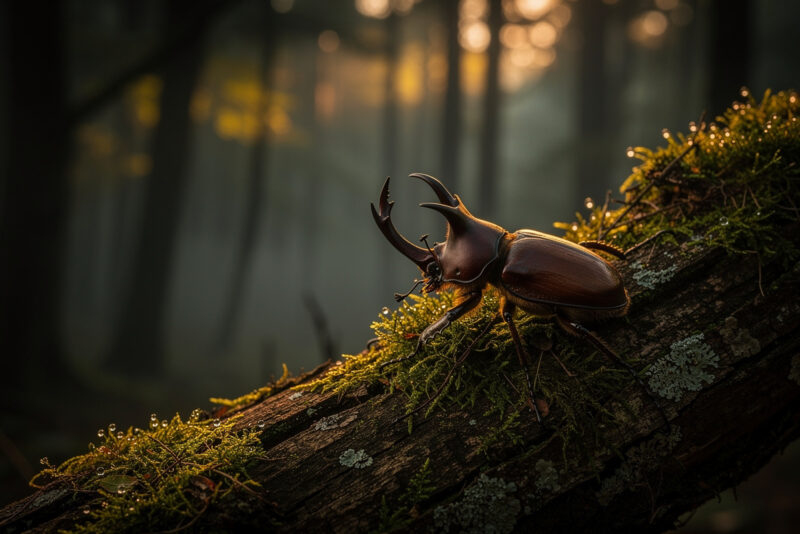 Quelle est la signification spirituelle du lucane cerf-volant ?