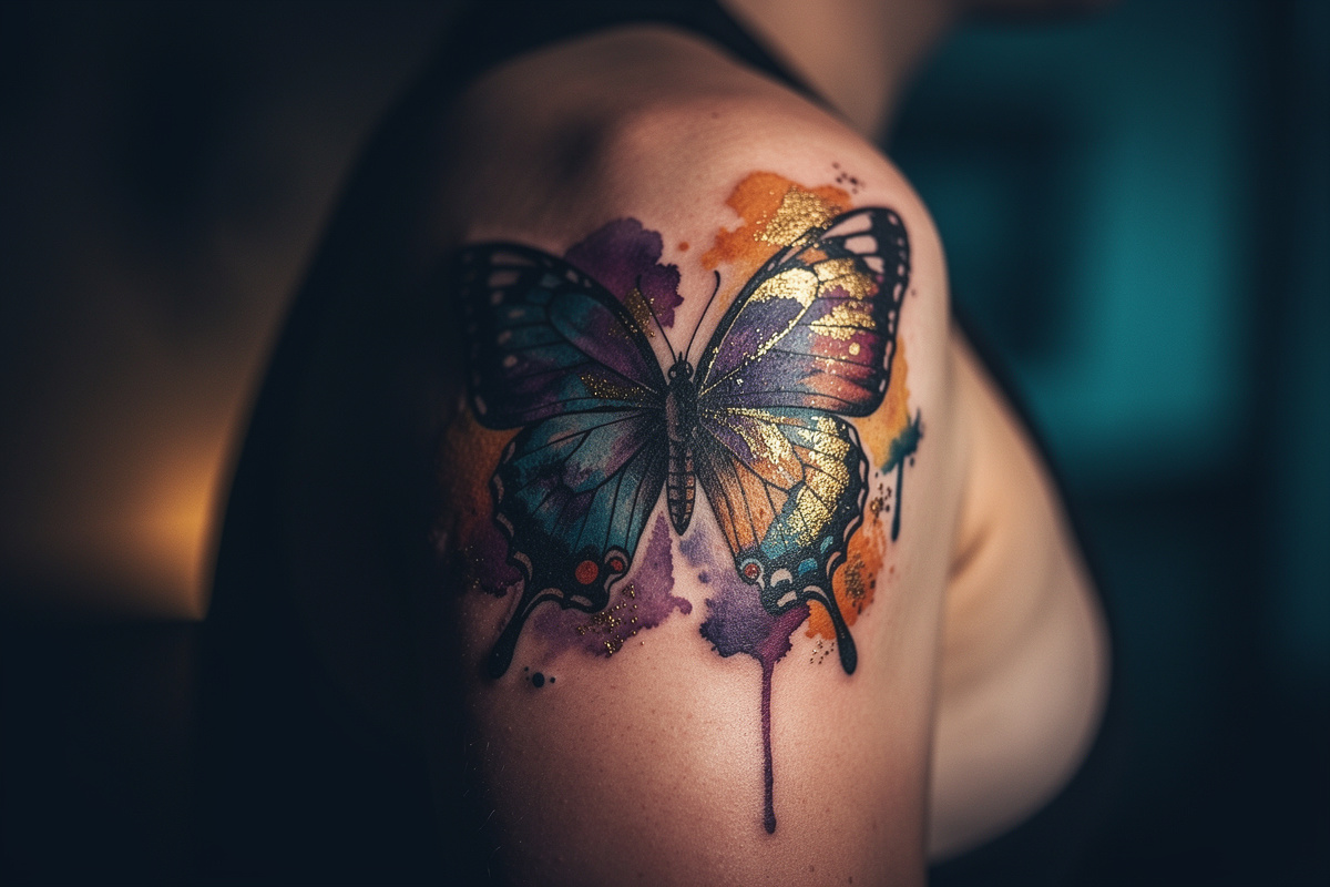 Tatouage papillon : signification, styles, prix et conseils