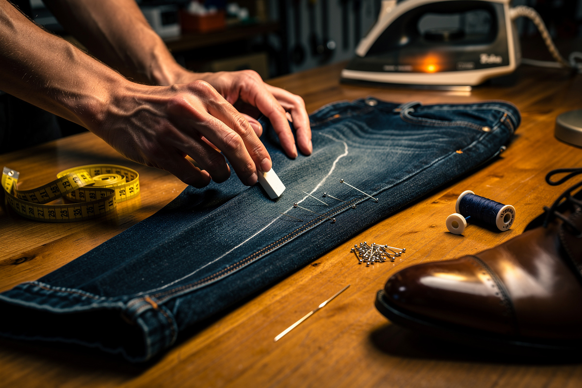 Comment faire un taper sur un pantalon : le guide pas à pas