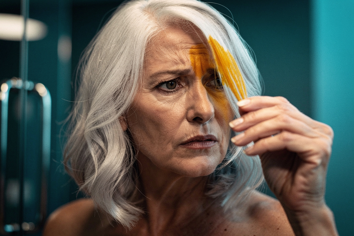 Effet Bétadine sur cheveux blancs : comment retirer la tache jaune
