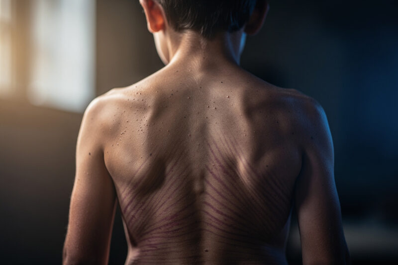Vergetures dans le dos d’un adolescent : que faire ?